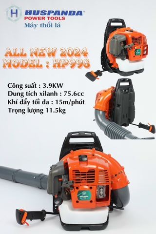 Máy thổi lá 2 thì 3.9kw Huspanda 998
