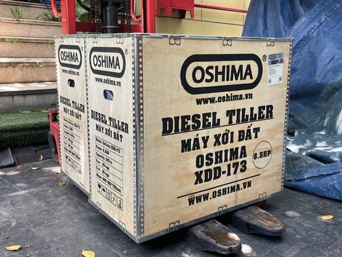 Máy xới đất Oshima XDD-173 6.5HP Đỏ