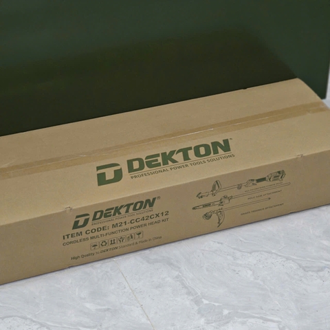 Máy Cắt Cỏ & Cưa Cành 2 trong 1 Dùng Pin 21V Dekton M21-CC42CX12