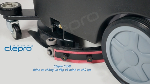 Máy chà sàn liên hợp CLEPRO C35B (Dùng ắc quy)