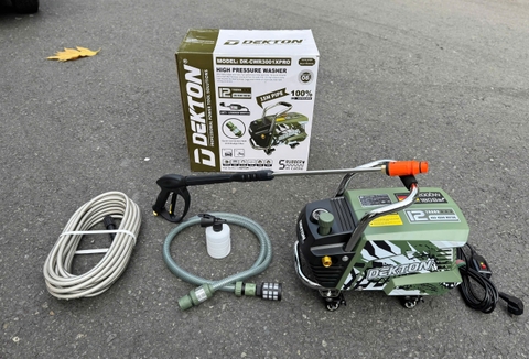 Máy xịt rửa xe mini Dekton DK-CWR3001XPRO 2000W