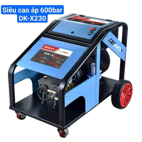 Máy Xịt rửa công nghiệp 600Bar DDeko DK-X230 ( 3 pha 23Kw )