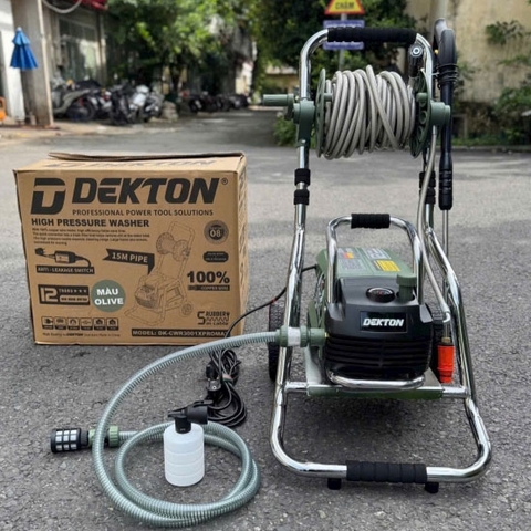 Máy xịt rửa xe mini Dekton DK-CWR3001XPROMAX 2000W