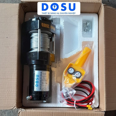 Tời ắc-quy DOSU ATV12000LBS 12V 5400kg 24m
