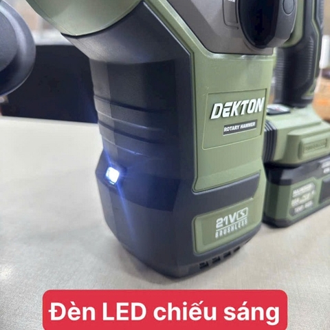 Thân máy khoan đục 3 chức năng dùng pin 21V Dekton M21-RH3203XPRO