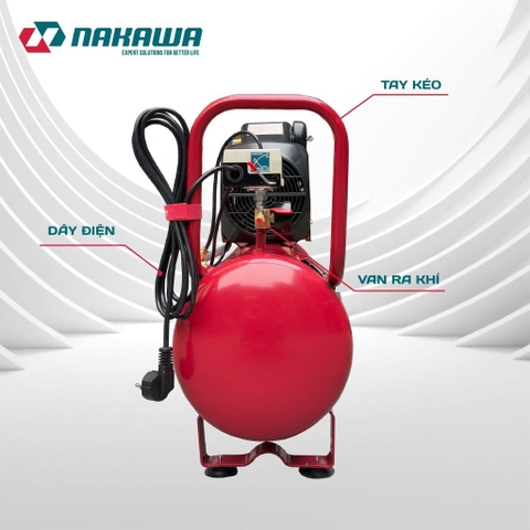 Máy Nén Khí đầu liền 2 tụ NAKAWA NK55PRO