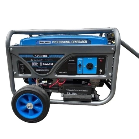 Máy Phát Điện Chạy Xăng 3Kw Kavanni KV3900E Có Đề