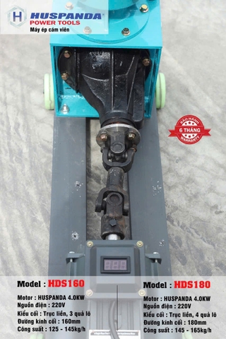 Máy ép cám viên Huspanda HSD180