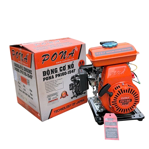 Động cơ nổ PONA PN160-154F Cam 4 thì