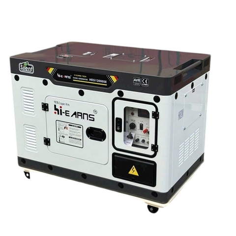 Máy Phát Điện Chạy Dầu 10.5Kw Hi-earns HEG15000SE 220V