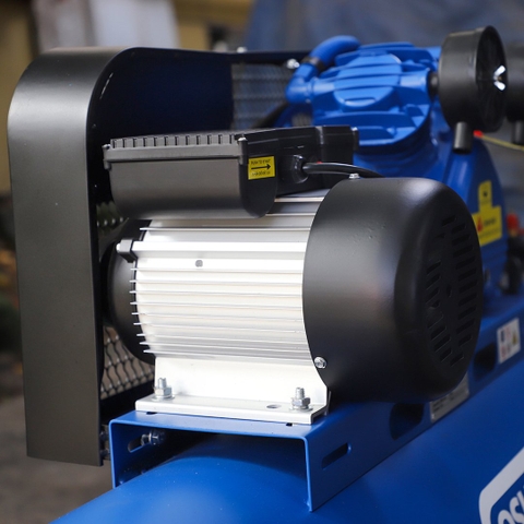 Máy nén khí OSHIMA 80L 1.5HP Xanh Điện 1 pha (có dầu, nhanh, dây đồng)