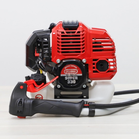 Máy cắt cỏ OSHIMA SUPER 330 900W Đỏ-đen 2 thì (rời, chết)