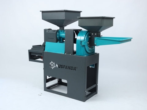 Khung, cối xát nghiền gạo Huspanda HNF680S (Không Motor  - Không sàng lọc sạn rung)