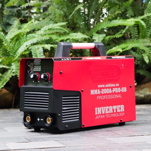 Máy hàn OSHIMA MMA-200A-PRO-5B 8.5KVA Đỏ