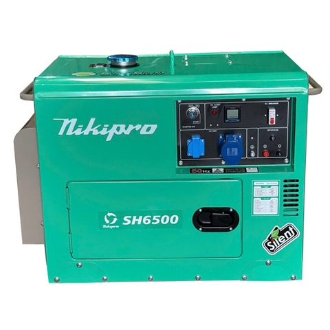 Máy Phát Điện Dầu Chống Ồn 6Kw NikiPro SH6500
