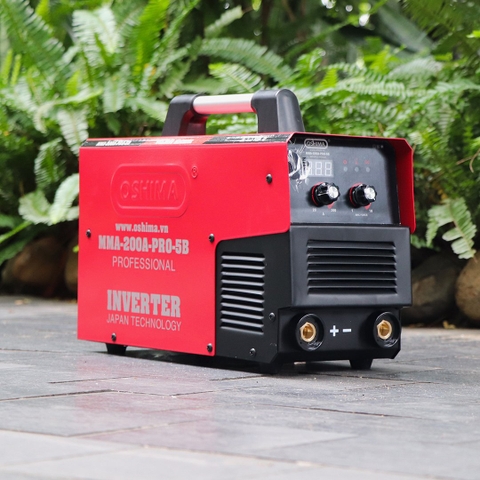 Máy hàn OSHIMA MMA-200A-PRO-5B 8.5KVA Đỏ