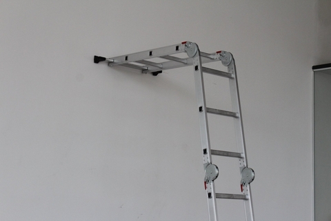 Thang nhôm xếp Oshima T4D-3 Xanh đậm (4 đoạn, 3 bậc)