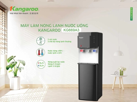 Cây nước nóng lạnh Kangaroo KG699A3