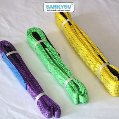 Cáp vải cẩu hàng SANKYSU 10 tấn