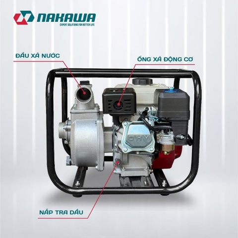 Máy bơm nước chạy xăng NAKAWA NK-30BX