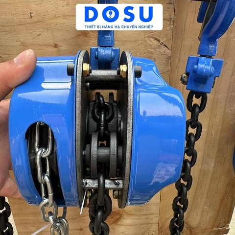 Pa lăng xích kéo tay DOSU 2T-5M 2 tấn 5m