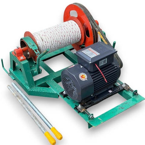 Máy Tời Vật Liệu Xây Dựng 150kg Động Cơ Hồng Ký 40m/p