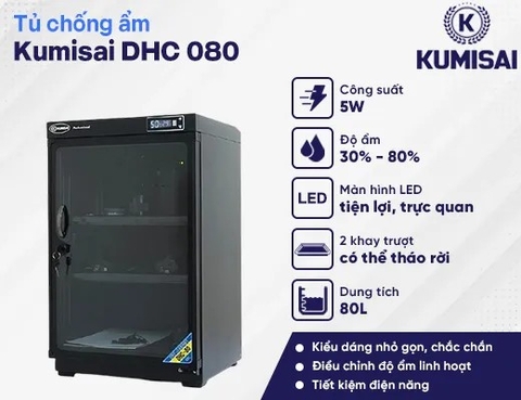 Tủ chống ẩm Kumisai DHC 080