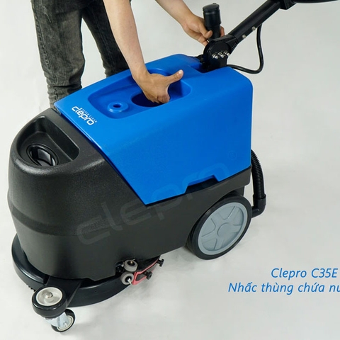Máy chà sàn công nghiệp liên hợp CLEPRO C35E (Dùng điện)
