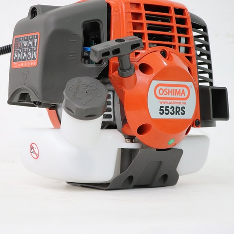 Máy cắt cỏ OSHIMA 553RS 2.3kW Cam-xám 2 thì (rời, chết)