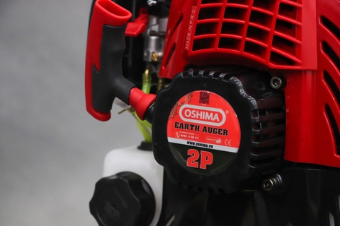 Máy khoan đất Oshima 2P 52cc Đỏ 2 thì (không mũi)