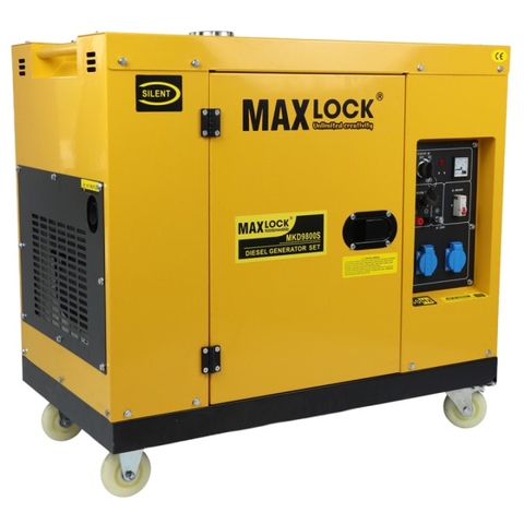 Máy Phát Điện Chạy Dầu Maxlock MKD9800S (7.5 - 7.8KW)