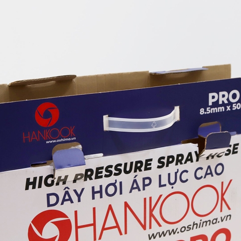 Ống nhựa PVC HANKOOK Pro 8.5mm x 50m Đen