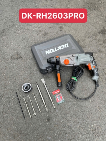 Máy khoan đục 3 chức năng Dekton DK-RH2603PRO 1050W