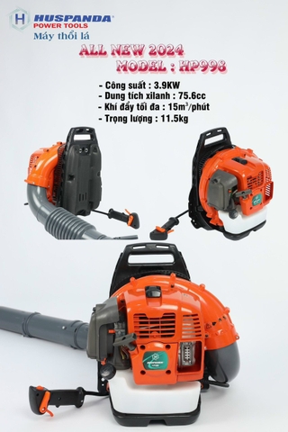 Máy thổi lá 2 thì 3.9kw Huspanda 998