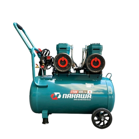 Máy nén khí không dầu, tốc nhanh, siêu êm Nakawa NK-BH5050E - 50 lít 3750W