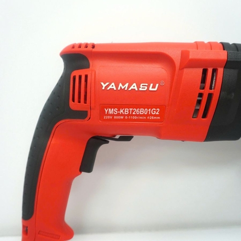 MÁY KHOAN BÊ TÔNG YAMASU YMS-KBT26B01G2 ĐẢO CHIỀU CÔNG SUẤT LỚN 800W