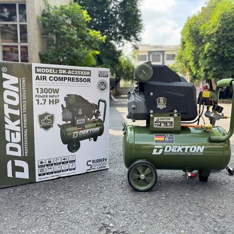 Máy nén khí có dầu Dekton DK-AC25XDR 1.7Hp 25L