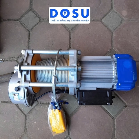Tời điện DOSU KCD500/1000-30MPLUS 250/500kg 220V nhanh