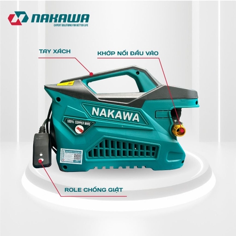 Máy phun áp lực NAKAWA NK-MP3100NE (không chỉnh áp) 3100W