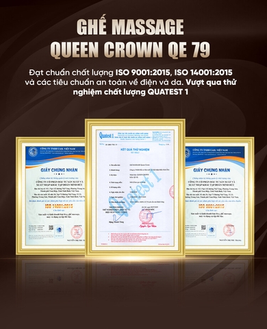 Ghế massage Queen Crown QE 79