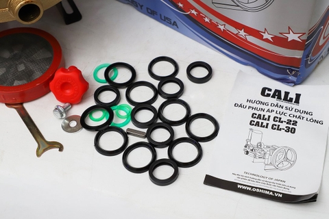 Đầu phun áp lực chất lỏng CALI CL-30 2.0HP Đỏ (hoạt động bằng sức kéo động cơ)
