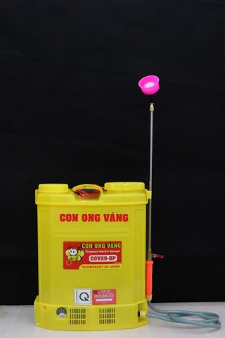 Máy phun thuốc trừ sâu, côn trùng điện Con Ong Vàng COV20-DP-ắc qui