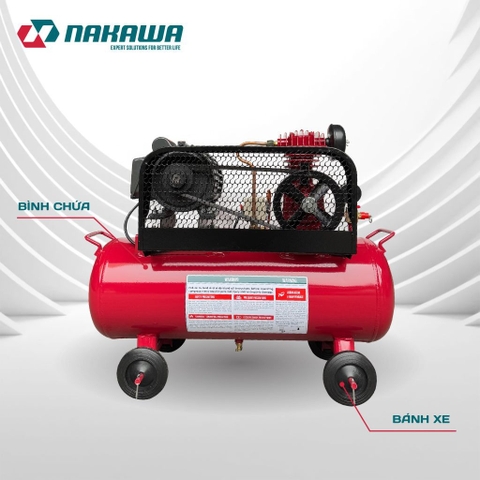 Máy Nén Khí Dây Đai NAKAWA NK0540E 375W 40L