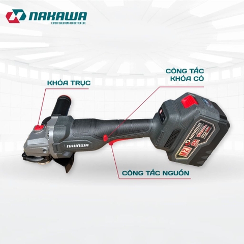 Máy mài góc pin NAKAWA NK-B100PRO