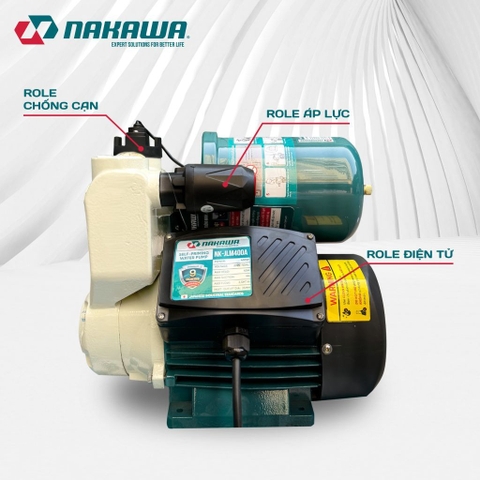 Máy bơm tăng áp thông minh Nakawa NK-JLM400A