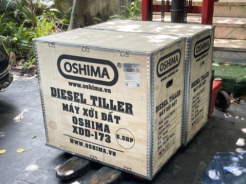 Máy xới đất Oshima XDD-173 6.5HP Đỏ