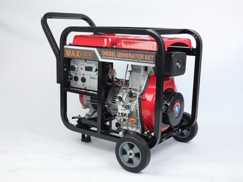 Máy phát điện chạy dầu Maxlock MD6500 (5.0KW - 220V)