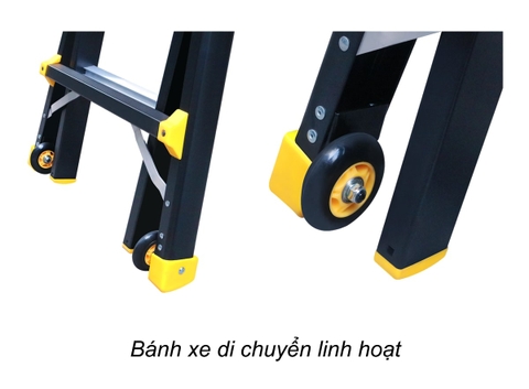 Thang nhôm gấp (rút lồng) đa năng Nikawa NKB-44