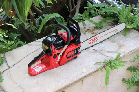 Cưa xích OSHIMA CX-5801 58cc Đỏ-đen