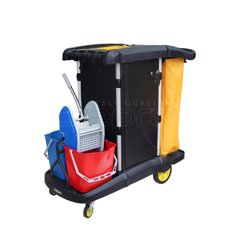 Xe đẩy dọn phòng khách sạn CLEPRO CP – 4/1B